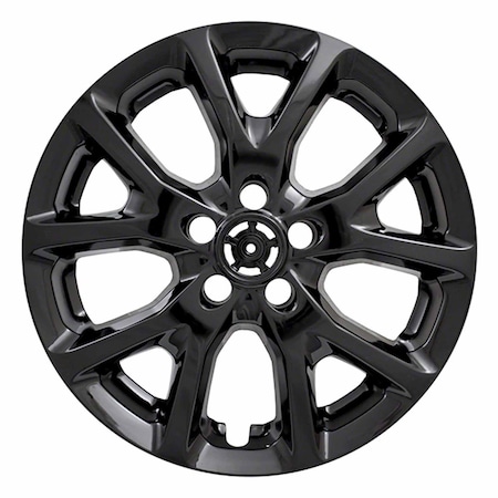 Coast2Coast 17", 10 Vent, Black, Plastic, Set Of 4, Not Compatible With Steel Wheels IWCIMP382BLK